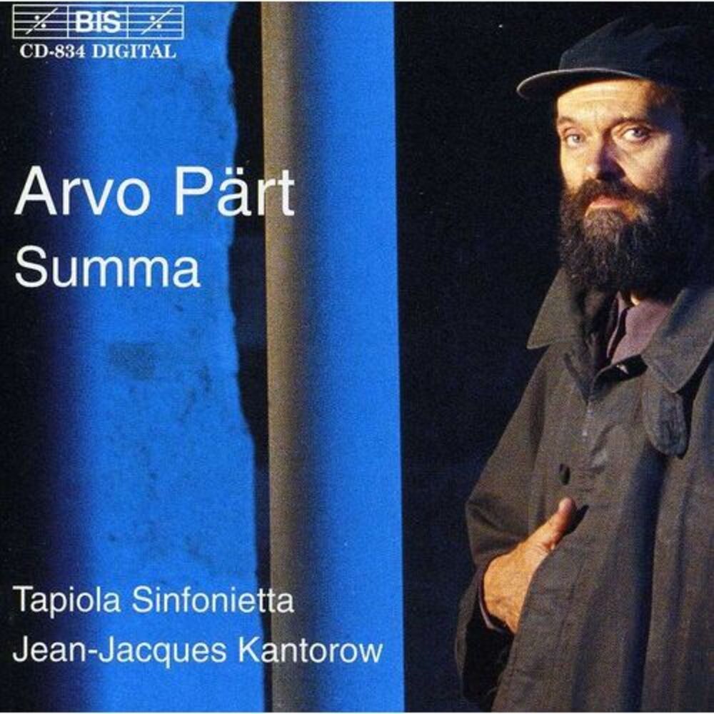 Jean-Jacques Kantorow - Summa for String Orchestra  CD